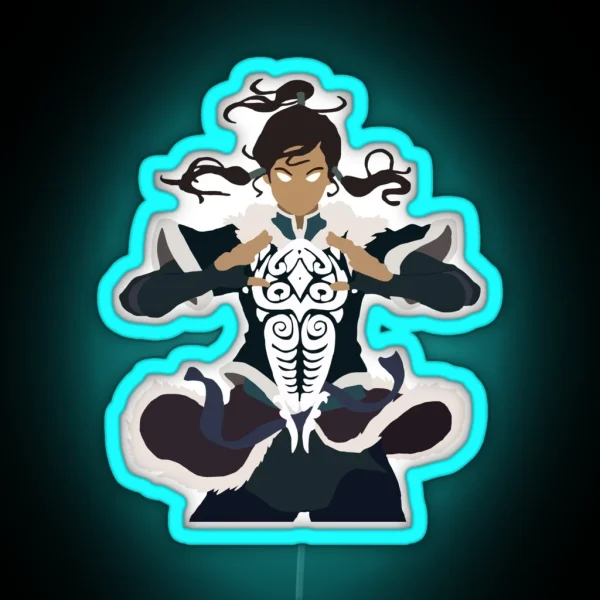 Avatar State Korra RGB Neon Sign