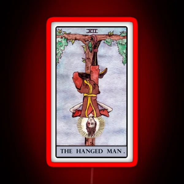 Avatar Tarot The Hanged Man Zuko RGB Neon Sign