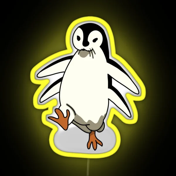 Avatar The Last Airbender Penguin Otter RGB Neon Sign