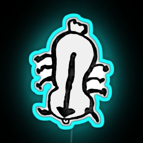 Avatar The Last Airbender Sokka S Drawing Appa RGB Neon Sign