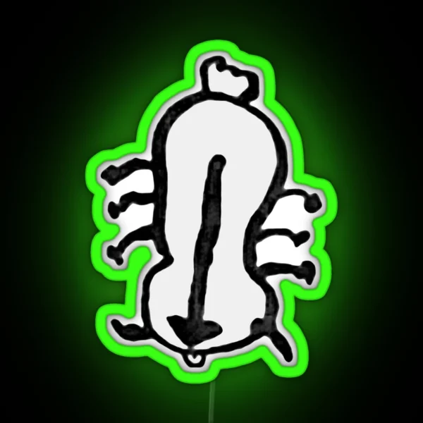 Avatar The Last Airbender Sokka S Drawing Appa RGB Neon Sign