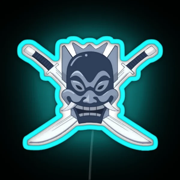 Avatar The Last Airbender The Blue Spirit RGB Neon Sign