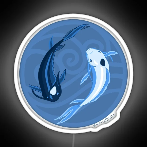 Avatar Tui And La Koi Fish RGB Neon Sign