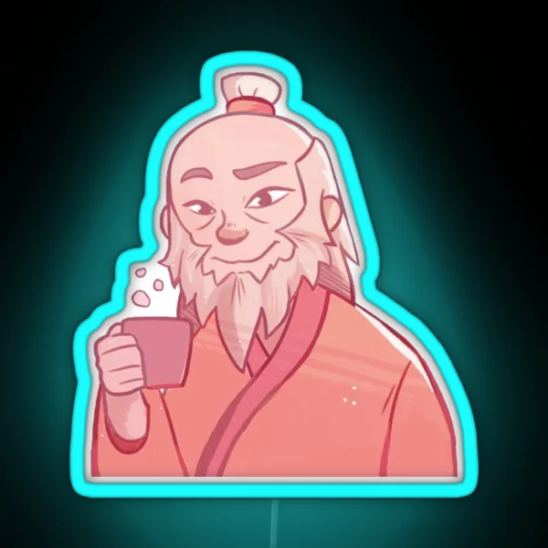 Avatar Uncle Iroh Led RGB Neon Sign