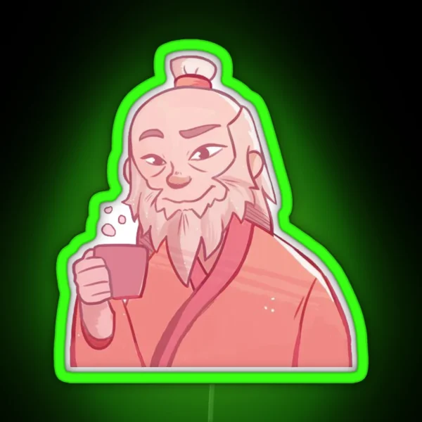 Avatar Uncle Iroh Led RGB Neon Sign
