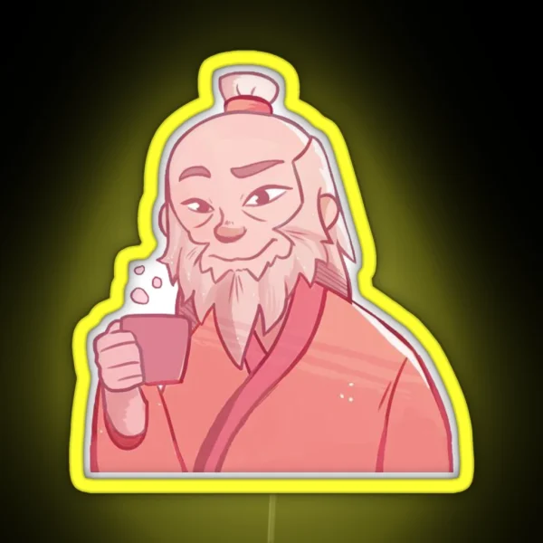 Avatar Uncle Iroh Led RGB Neon Sign