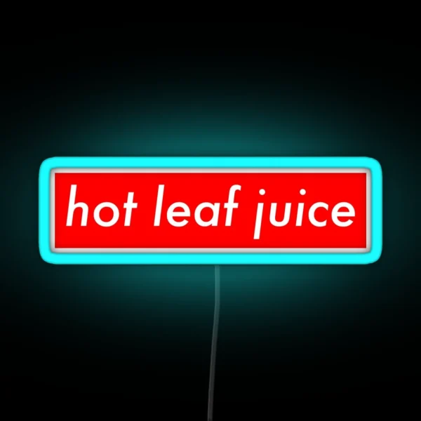 Avatar Zuko Hot Leaf Juice RGB Neon Sign