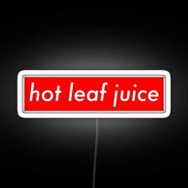 Avatar Zuko Hot Leaf Juice RGB Neon Sign