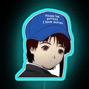 Average Lain Enjoyer RGB Neon Sign