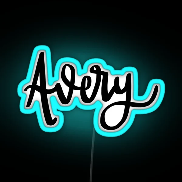 Avery RGB Neon Sign