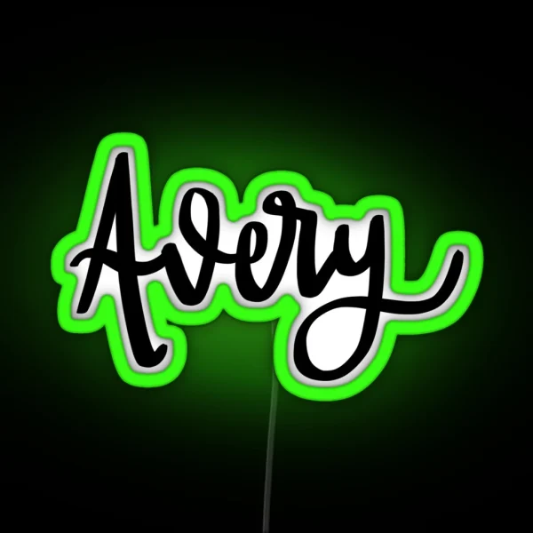 Avery RGB Neon Sign