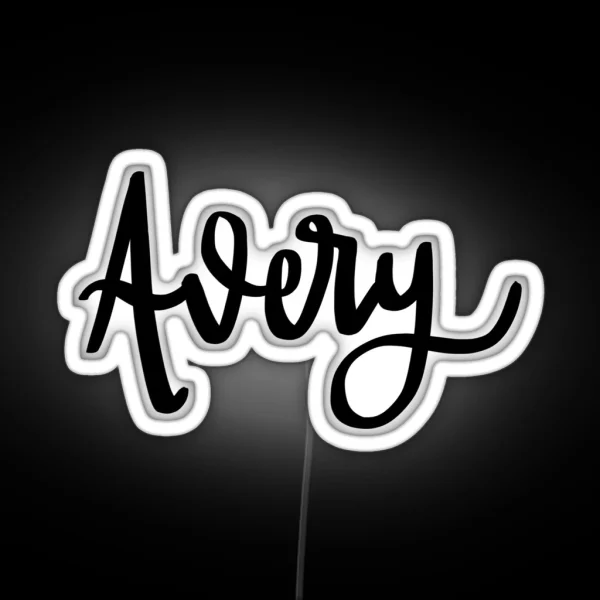 Avery RGB Neon Sign