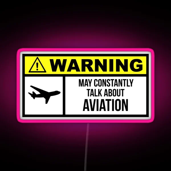 Aviation RGB Neon Sign