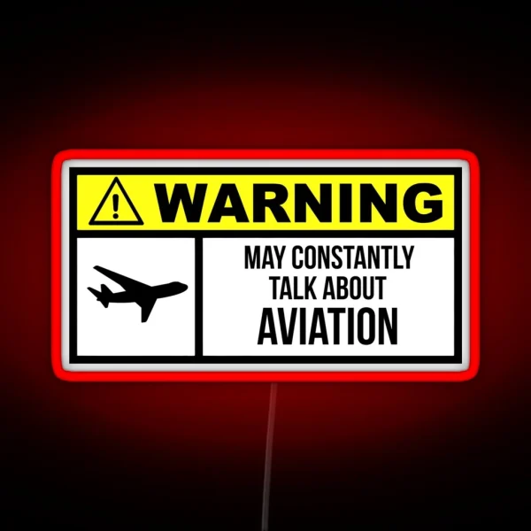 Aviation RGB Neon Sign