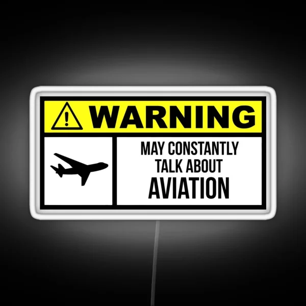 Aviation RGB Neon Sign