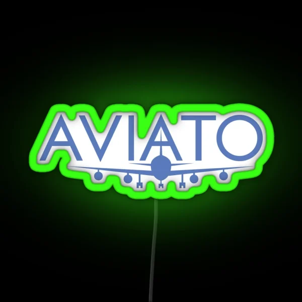 Aviato Silicon Valley TV Series RGB Neon Sign