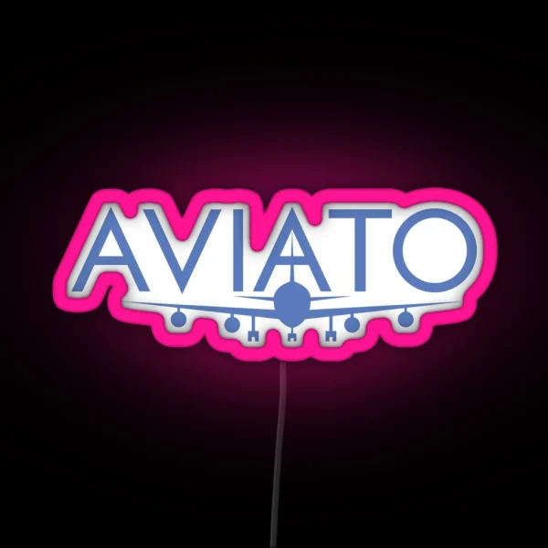 Aviato Silicon Valley TV Series RGB Neon Sign