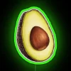 RGB Neon Sign in Trendy Avocado Green Decorative Lighting Design