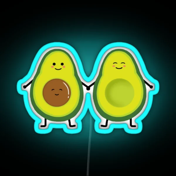 Avocado RGB Neon Sign