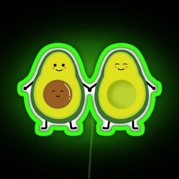 Avocado RGB Neon Sign