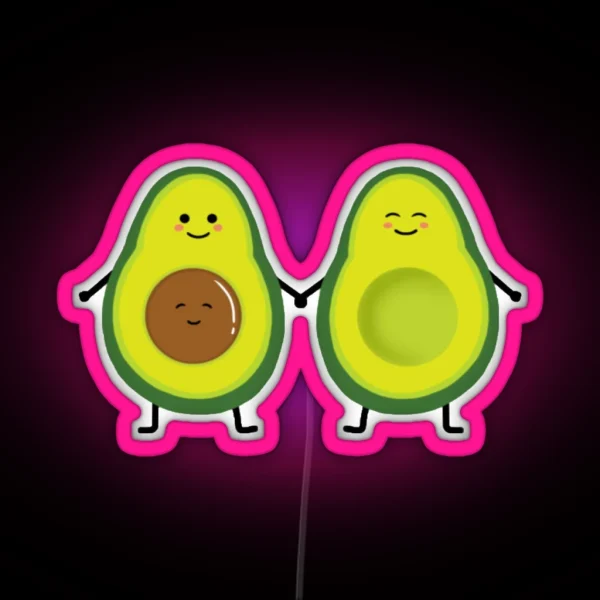 Avocado RGB Neon Sign