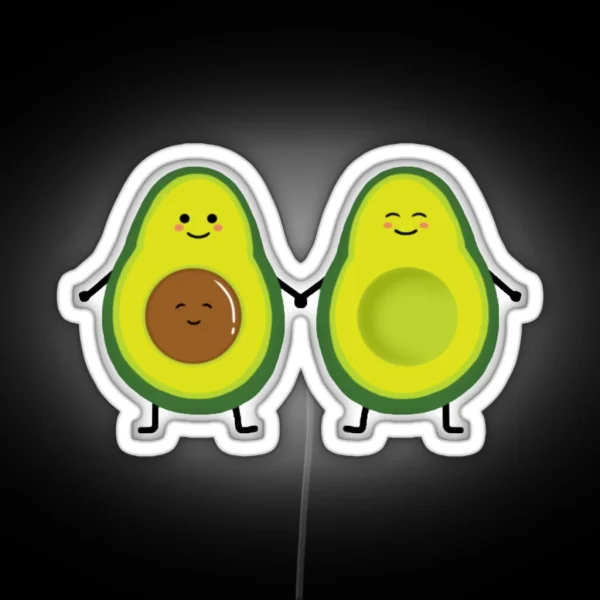 Avocado RGB Neon Sign