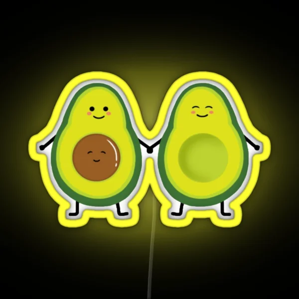 Avocado RGB Neon Sign