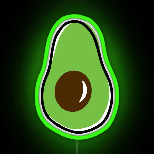 Avocado RGB Neon Sign