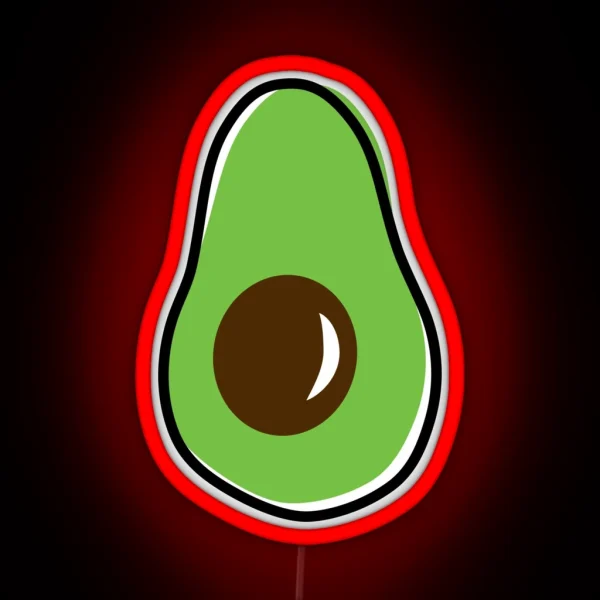 Avocado RGB Neon Sign