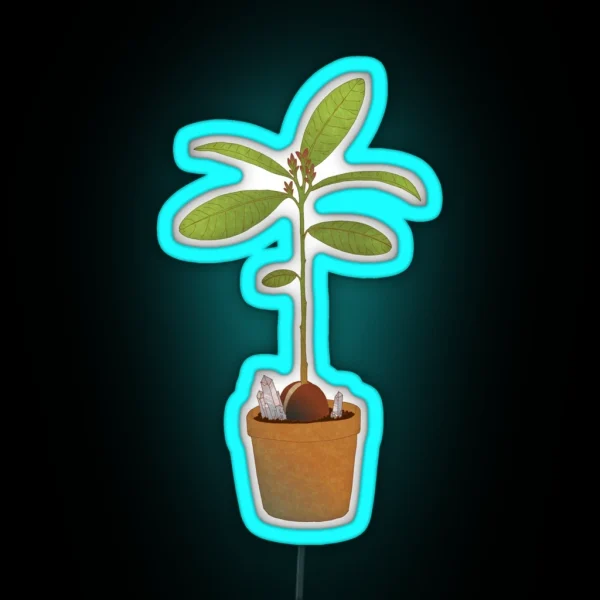 Avocado Tree RGB Neon Sign