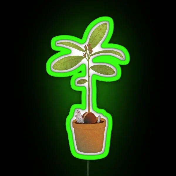 Avocado Tree RGB Neon Sign