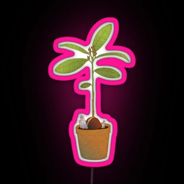 Avocado Tree RGB Neon Sign