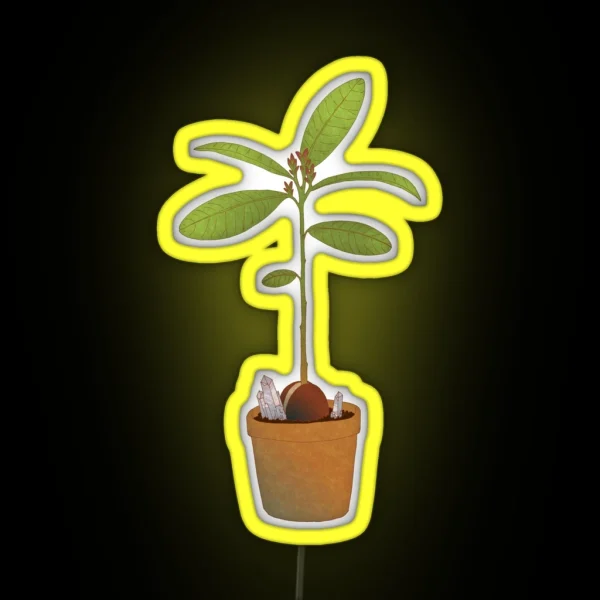 Avocado Tree RGB Neon Sign