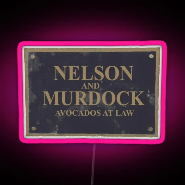 Avocados At Law RGB Neon Sign