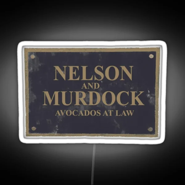 Avocados At Law RGB Neon Sign