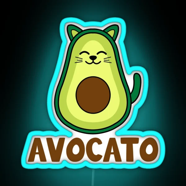 Avocato RGB Neon Sign