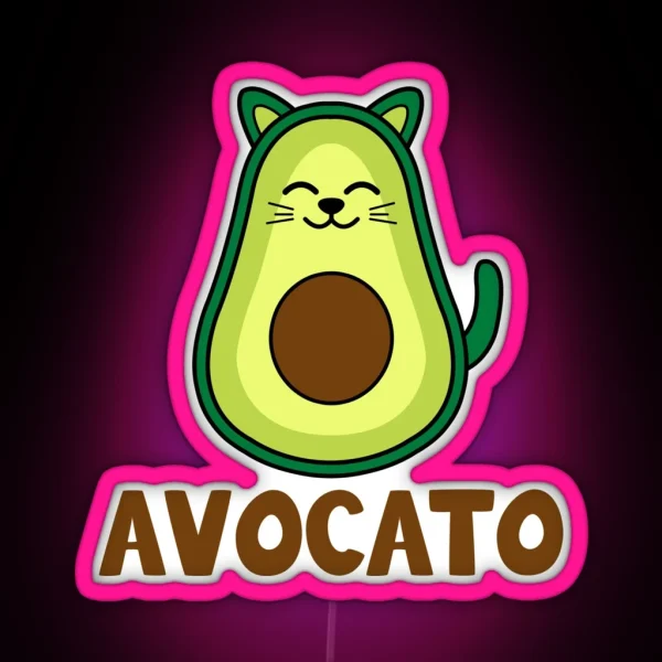 Avocato RGB Neon Sign