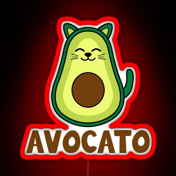 Avocato RGB Neon Sign
