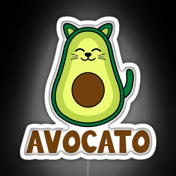 Avocato RGB Neon Sign