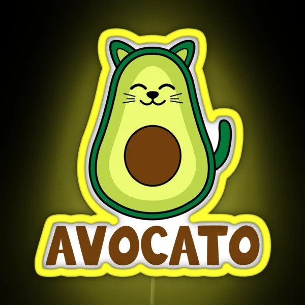 Avocato RGB Neon Sign