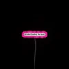 Unique RGB neon sign adds personality to any living space.
