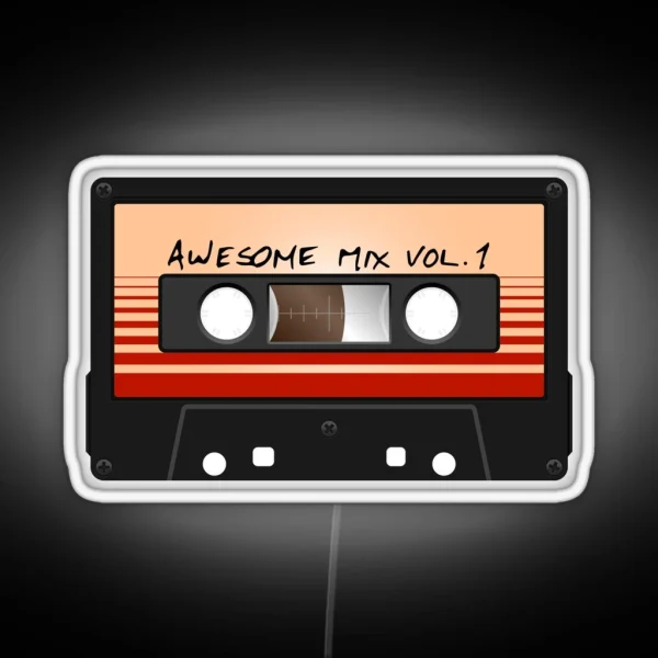 Awesome Mix Vol 1 RGB Neon Sign