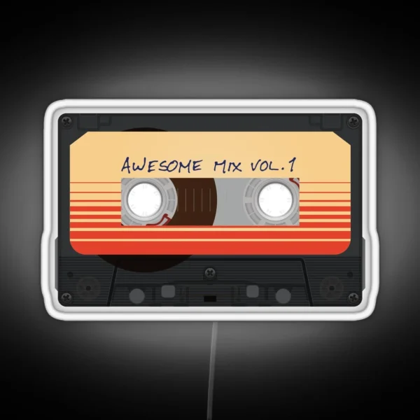 Awesome Mix Vol 1 RGB Neon Sign