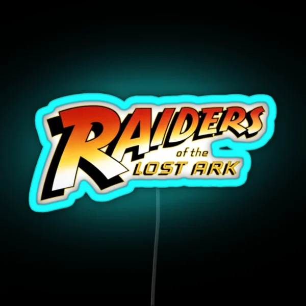 Awesome Raiders Of The Lost Ark RGB Neon Sign