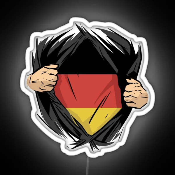 Awesome Super German Blood Inside Me For A Deutsch Pride RGB Neon Sign