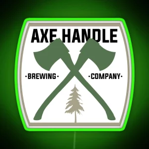 Axe Handle Beer Brewery RGB Neon Sign