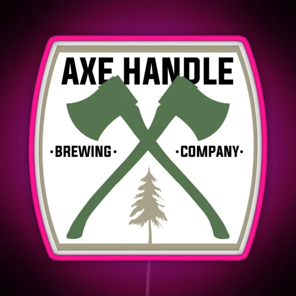 Axe Handle Beer Brewery RGB Neon Sign
