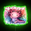 Axolotl Art 104 Axolotl Lovers RGB Neon Sign - Image 4