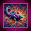 Axolotl Art 105 Axolotl Lovers RGB Neon Sign - Image 6
