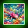 Axolotl Art 140 Axolotl Lovers RGB Neon Sign - Image 3